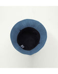 バケットハット ホワイトロゴ ハーフデニム Bucket Hat Half Denim White Logo