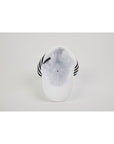ファーポンポン付き ボールキャップ ホワイト  Fur Pompom Ball Cap White