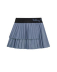 レディース ロールロール ニュー エッジ レザー スカート ブルー Roll Roll New Edge Leather Skirt Blue