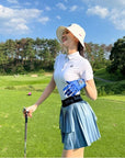 レディース ロールロール ニュー エッジ レザー スカート ブルー Roll Roll New Edge Leather Skirt Blue