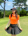 レディース ロールロール ビッグ ロゴ パフォーマンス スカート ブラック Roll Roll Big Logo Performance Skirt Black