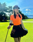 レディース ロールロール ビッグ ロゴ パフォーマンス スカート ブラック Roll Roll Big Logo Performance Skirt Black