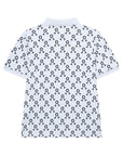 レディース エイミー パターン クール カラーTシャツ ホワイト Amy Pattern Cool Collar T-Shirt