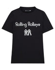 ロールロール クリーンコレクション Tシャツ ブラック Roll Roll Clean Collection T-shirt