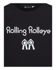 ロールロール クリーンコレクション Tシャツ ブラック Roll Roll Clean Collection T-shirt