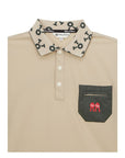ユニセックス ニューアルイェンカラーTシャツ ベージュ New Aryen Collar Tshirt